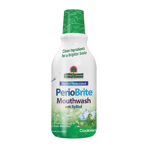Nature's Answer Periobrite Mouthwash - Coolmint - 16oz